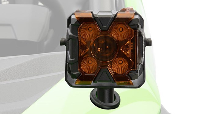 4" Amber Pod Light Covers detail photo 2