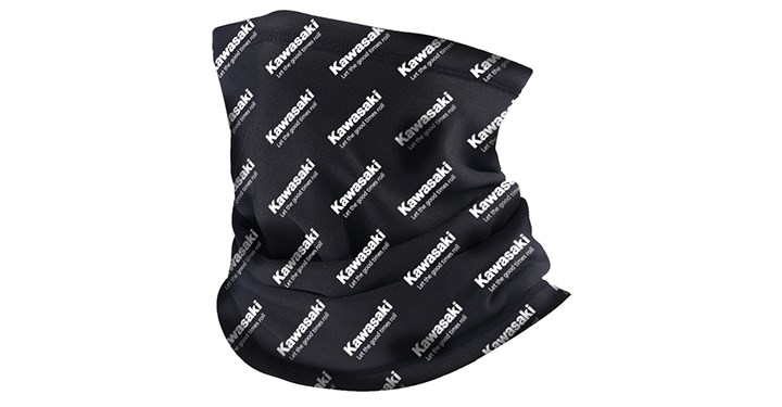 Bandana Kawasaki couvrant le visage detail photo 1
