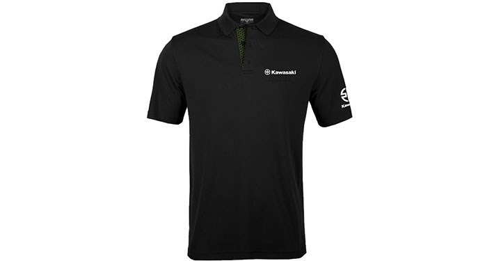 Kawasaki Performance Polo Shirt detail photo 1