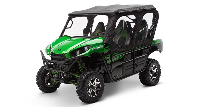 Soft Cab Enclosure Roof and Back, Black detail photo 3