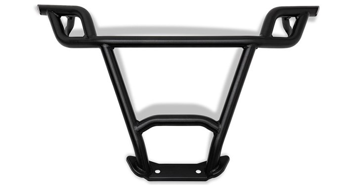 Aluminum Premium Rear Bumper, Black detail photo 1