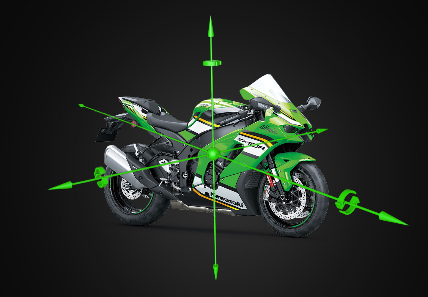 『TEN BDP TC KHAKI S』 Kawasaki Ninja ZX-10R | Supersport Motorcycle | Race-Ready