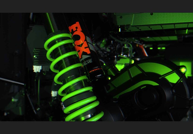 33” Tyres & KECS with Acceleration Sensors