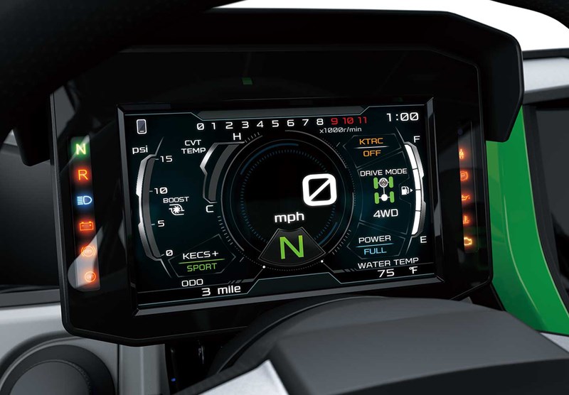 HIGH-QUALITY AUTOMOTIVE-STYLE INTERFACE