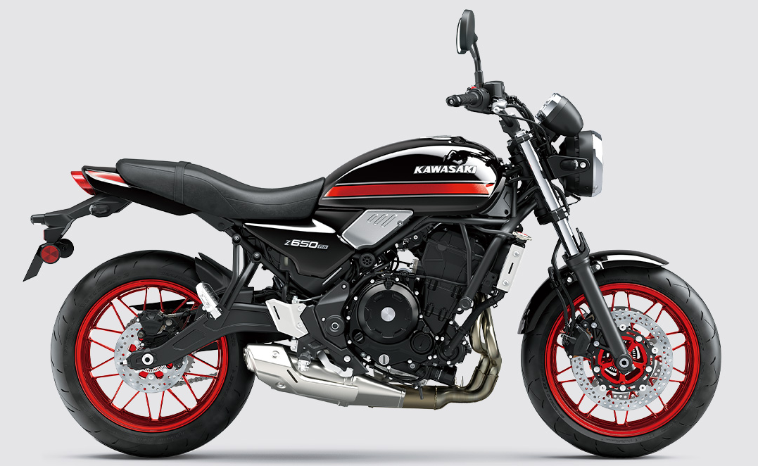 Kawasaki Z650RS ブラック/シルバー Kawasaki Z650RS | Modern Retro Sport Motorcycle