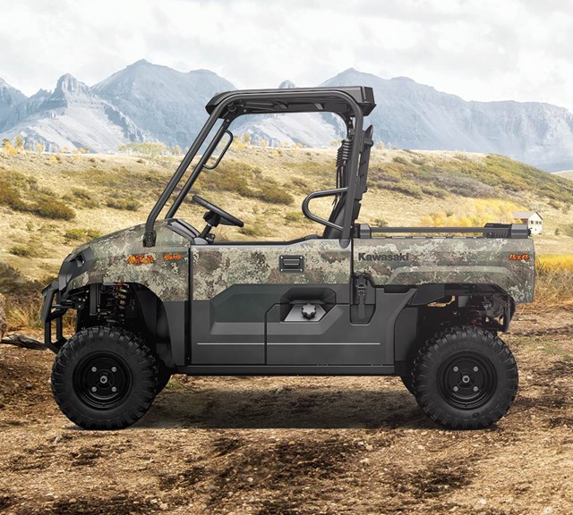 Image of 2024 MULE PRO-MX EPS CAMO in action