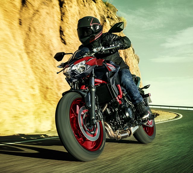 Image of 2024 Z650 in action