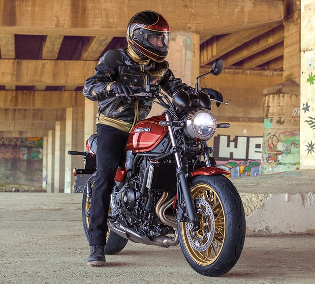 Image of 2024 Z650RS in action