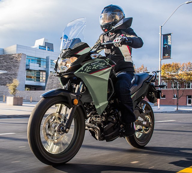Image of 2024 VERSYS-X 300 in action