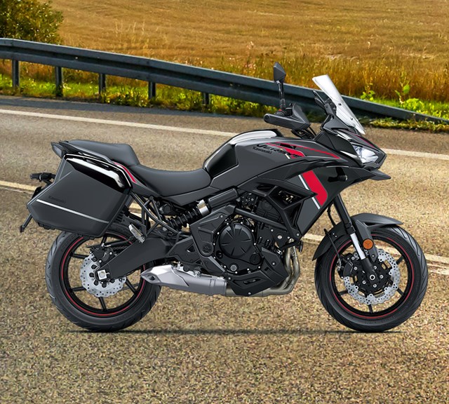 Image of 2024 VERSYS 650 LT in action