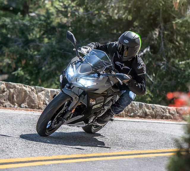 Image of 2024 NINJA 650 in action