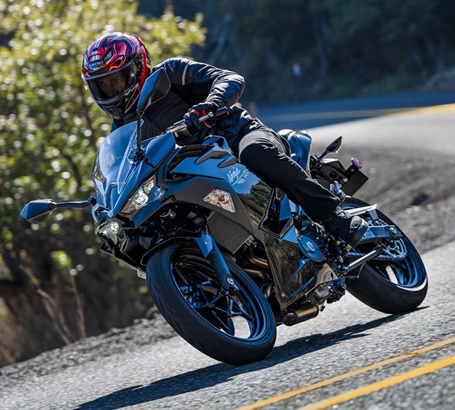 Image of 2024 NINJA 500 in action