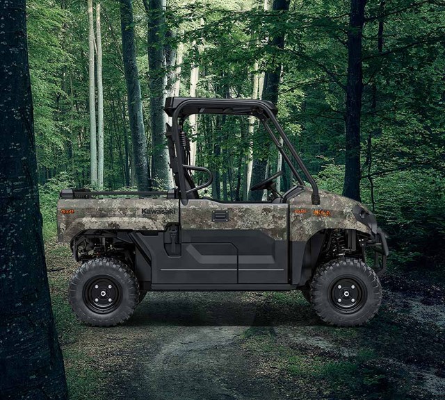 Image of 2025 MULE PRO-MX EPS CAMO in action