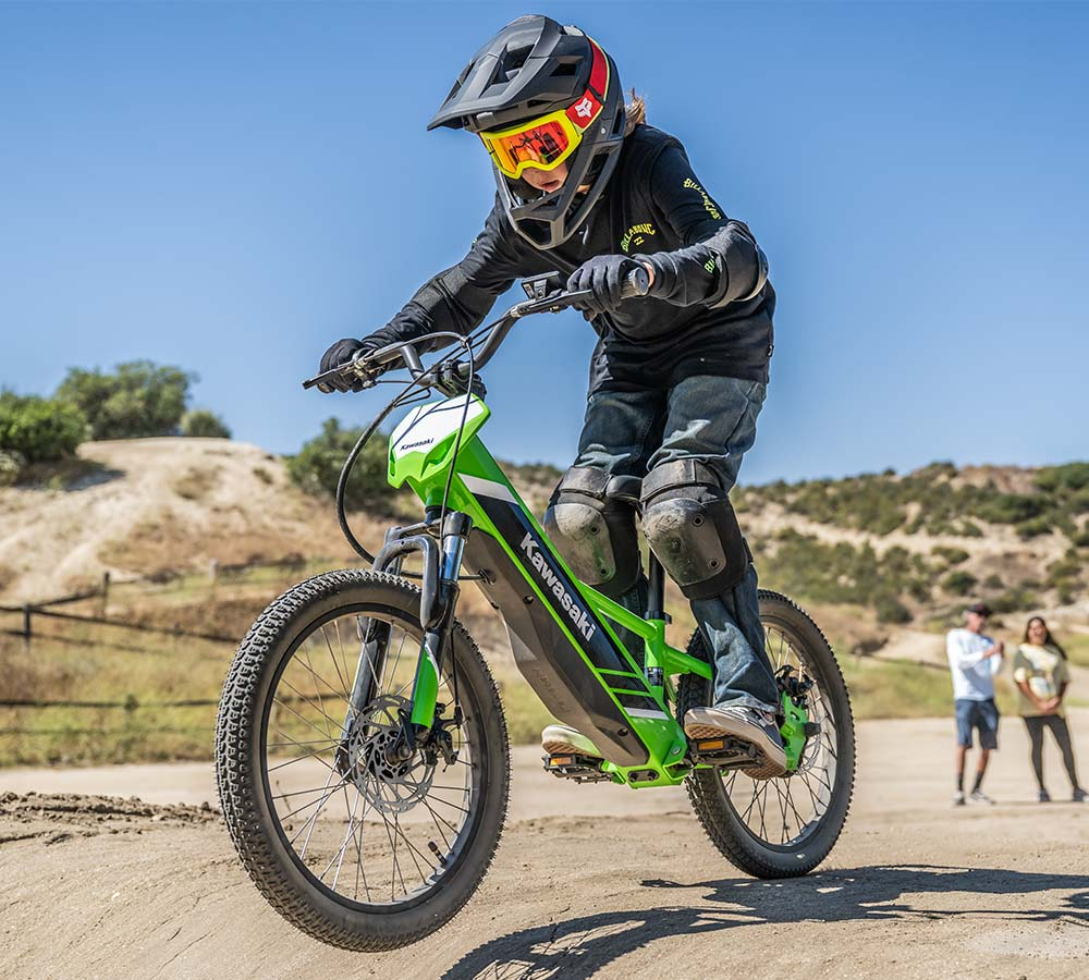 Kawasaki Elektrode 20 | Electric Balance Bike | Electric-Powered