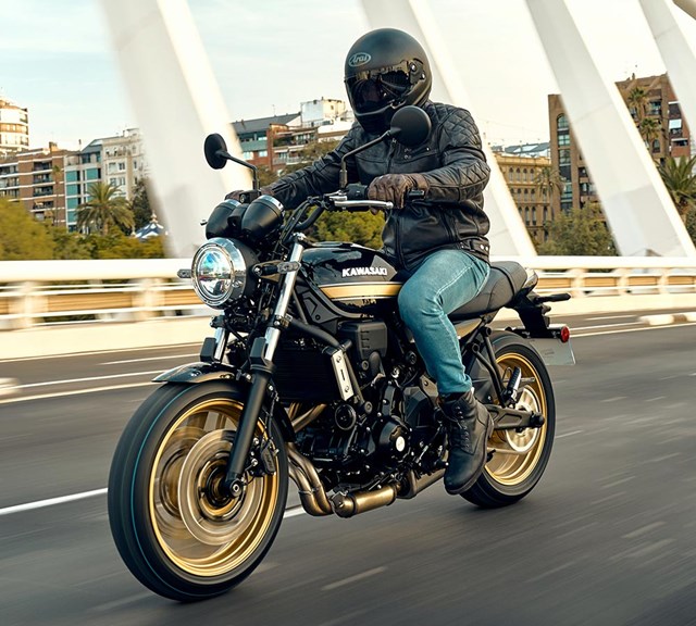 Image of 2025 Z650RS in action