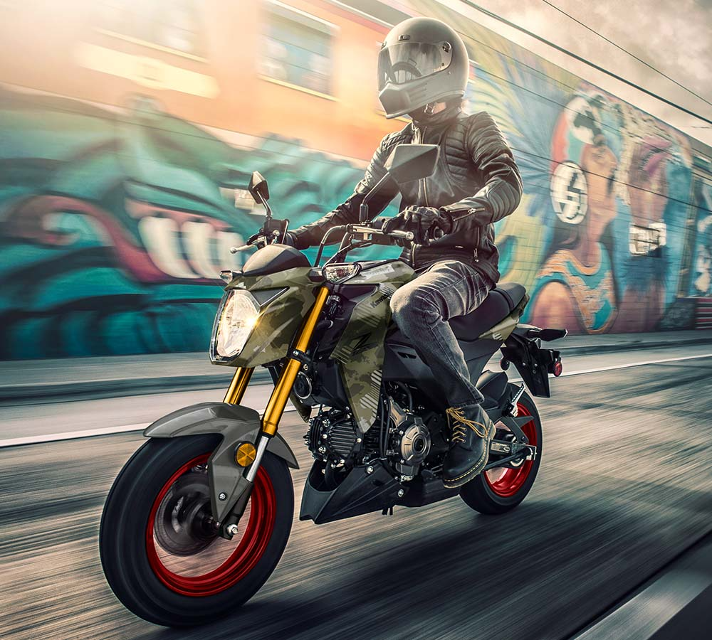 Kawasaki Z125 PRO | Naked Motorcycle | Nimble & Peppy