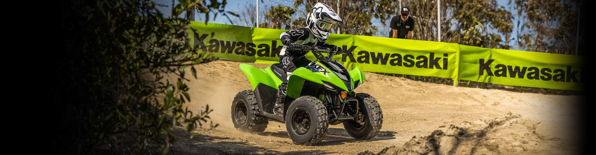 2026 Kawasaki KFX® 90 - Bright White