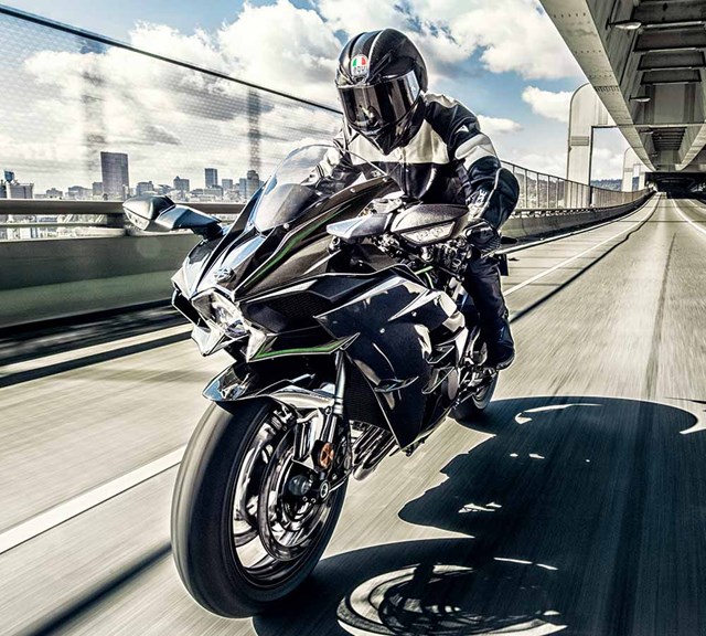 Image of 2026 NINJA H2 in action