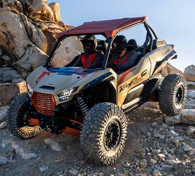 Image of 2026 TERYX KRX 1000 ROCK EDITION  in action