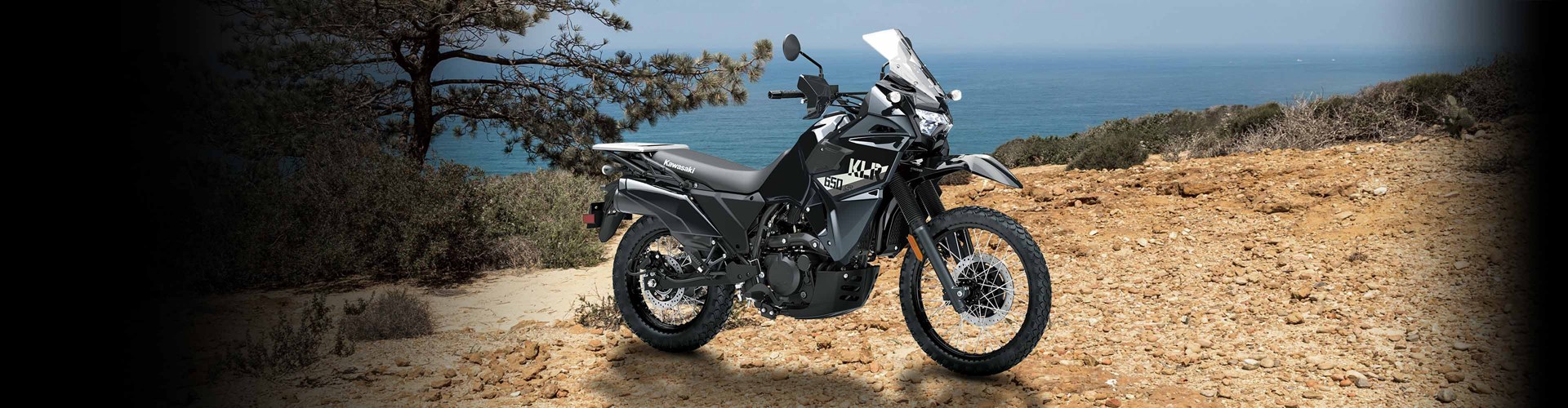 2025 Kawasaki KLR® 650 S ABS-Metallic Dark