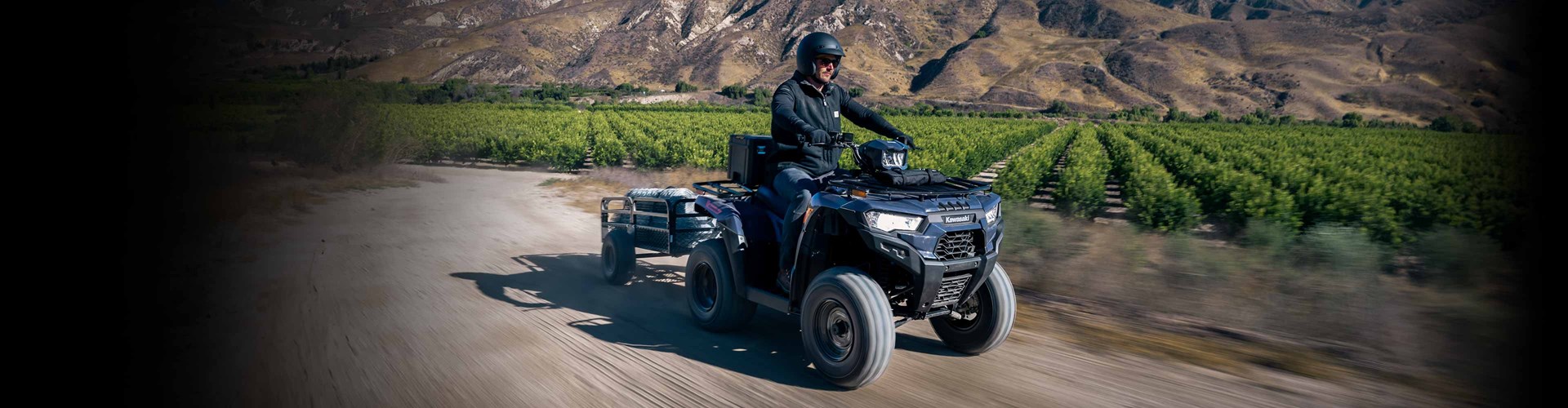 2025 Kawasaki Brute Force® 300-Grayish Blue