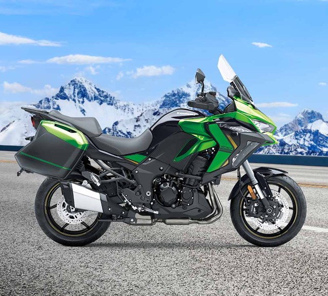 Image of 2026 VERSYS 1100 LT SE in action