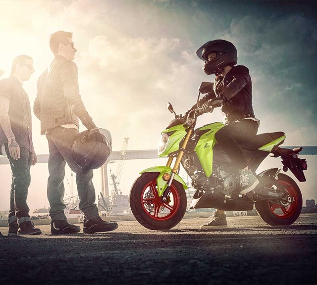 Image of 2026 Z125 PRO in action