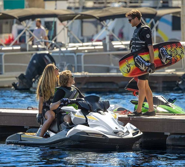 Image of 2026 JET SKI ULTRA 160LX in action