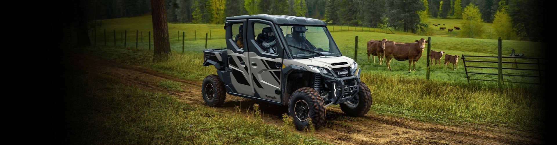 2025 Kawasaki RIDGE® Crew HVAC - Candy