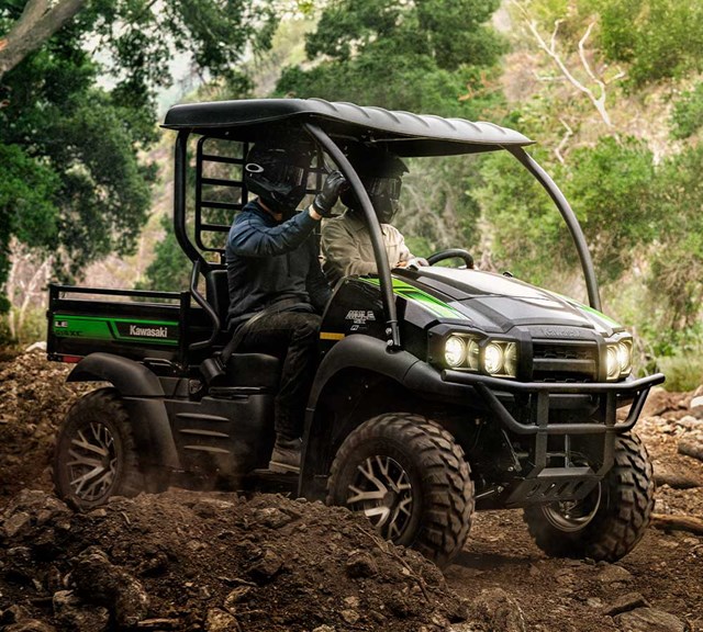 Image of 2027 MULE SX 4x4 XC LE in action