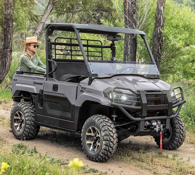 Image of 2027 MULE PRO-MX EPS LE in action
