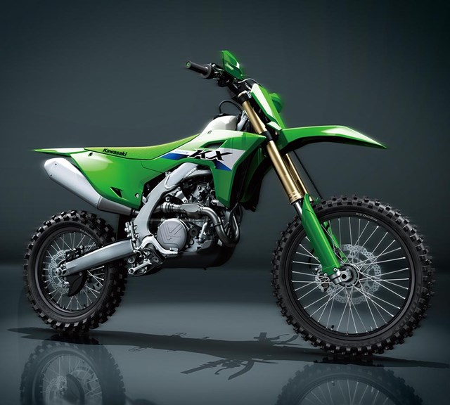 Image of 2027 KX450FX in action