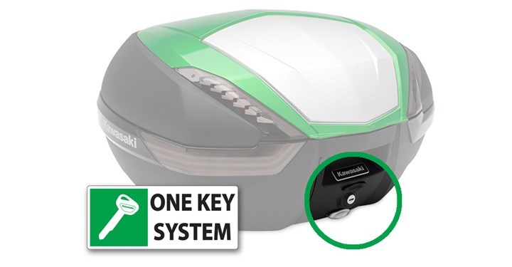 KQR 47 LITRE TOP CASE ONE KEY SYSTEM detail photo 1