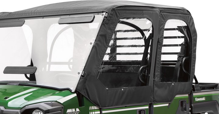 SOFT CAB ENCLOSURE, SOFT DOOR SET, BLACK detail photo 1