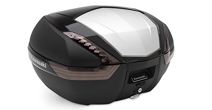 KQR 47 LITRE TOP CASE TRIM, METALLIC SPARK BLACK detail photo 1