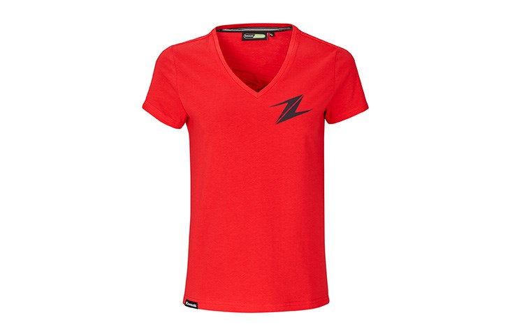 Z-50th ANNIVERSARY T-SHIRT - RED - (FEMALE)  detail photo 3
