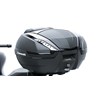 KQR 47 LITRE TOP CASE TRIM, METALLIC DIABLO BLACK photo thumbnail 2
