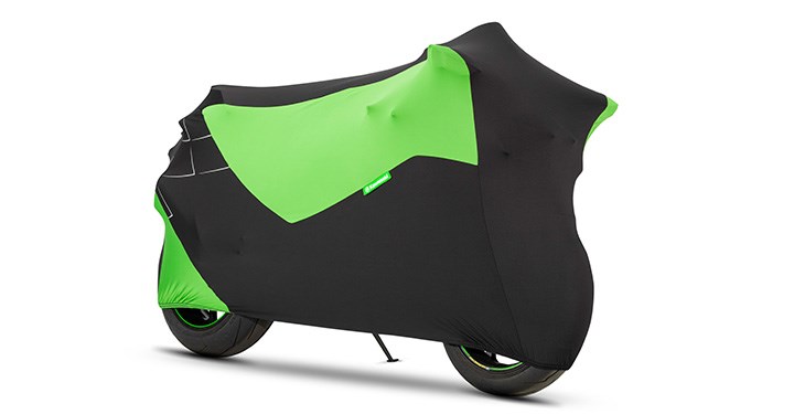BIKE COVER SUPER STRETCH GREEN detail photo 1