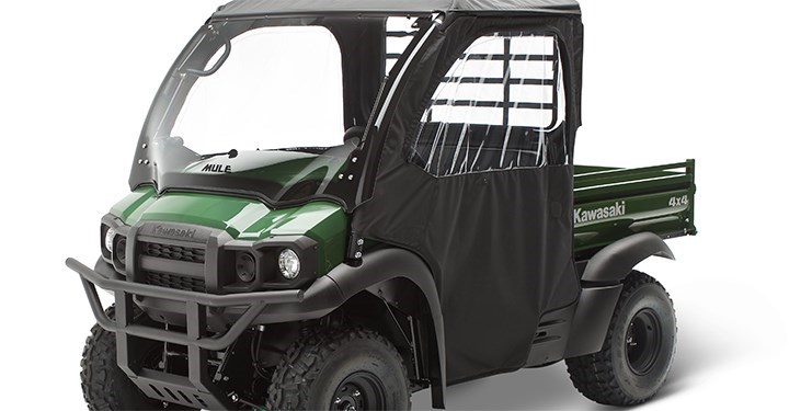 SOFT CAB ENCLOSURE DOOR SET, BLACK detail photo 1