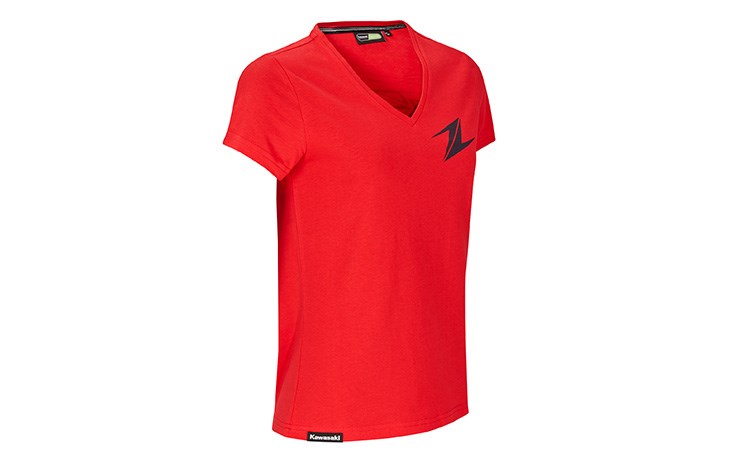 Z-50th ANNIVERSARY T-SHIRT - RED - (FEMALE)  detail photo 4
