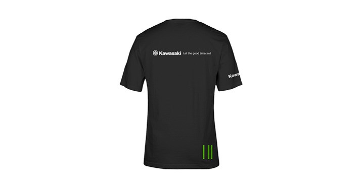 KAWASAKI TRACKSIDE T-SHIRT  detail photo 2