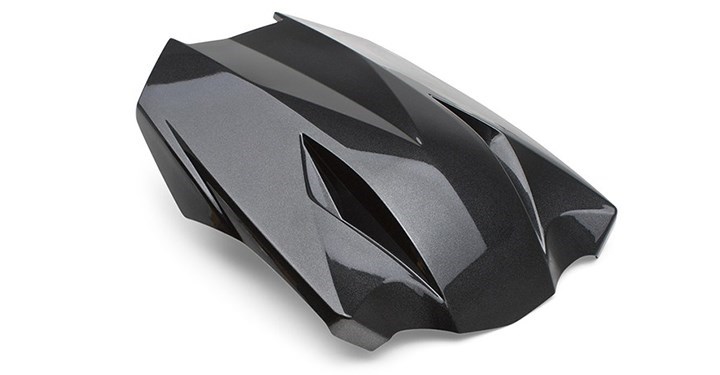 SOLO SEAT COWL ASSEMBLY, METALLIC DIABLO BLACK detail photo 1