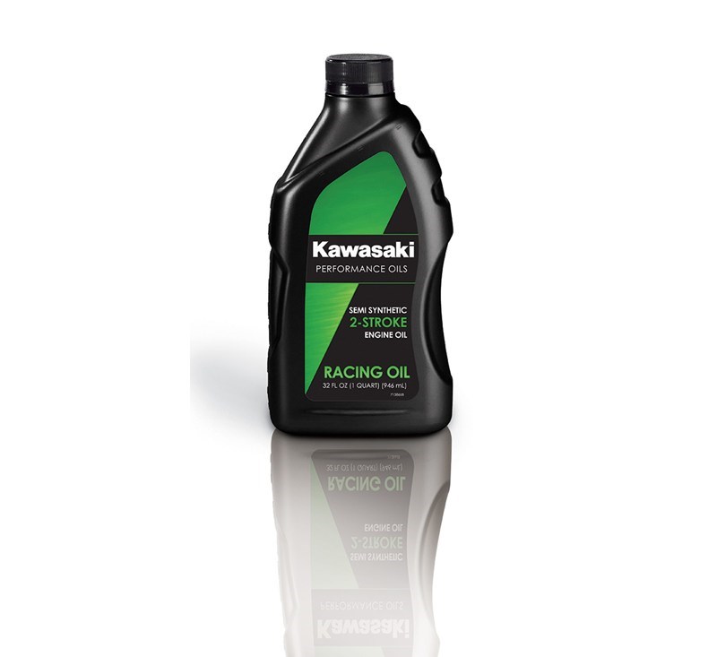 KAWASAKI PERFORMANCE 2-STROKE RACING ENGINE OIL, (946Ml) detail photo 1