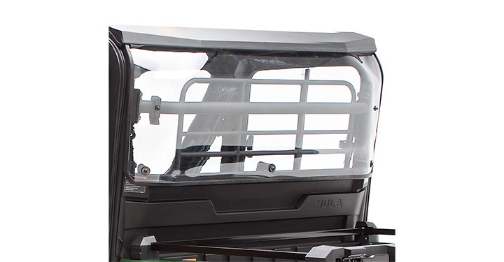 KQR REAR PANEL, CAB ENCLOSURE POLYCARBONATE detail photo 1
