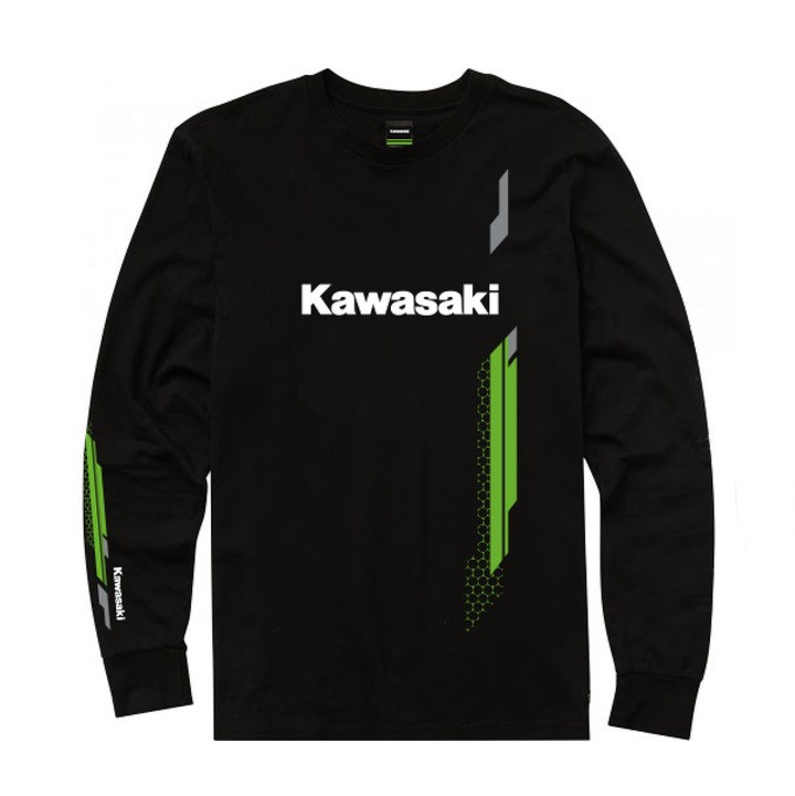 KAWASAKI KIDS CHICANE LONG SLEEVE T-SHIRT detail photo 1