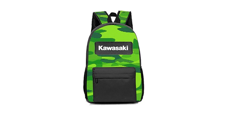 KAWASAKI CAMO BACKPACK YOUTH detail photo 1