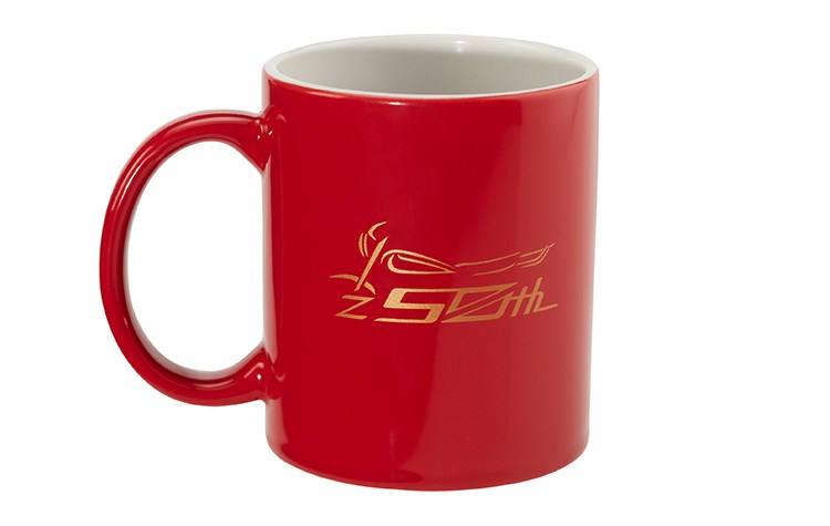 Z-50th ANNIVERSARY RED MUG detail photo 3