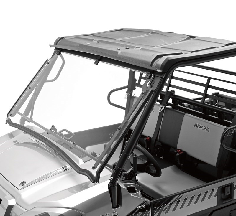 Flip-Up Polycarbonate Windshield detail photo 1