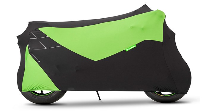 BIKE COVER SUPER STRETCH GREEN detail photo 2