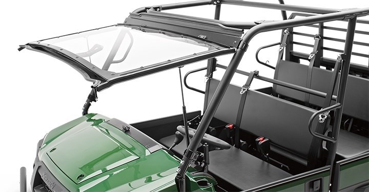 FLIP-UP POLYCARBONATE WINDSHIELD detail photo 3